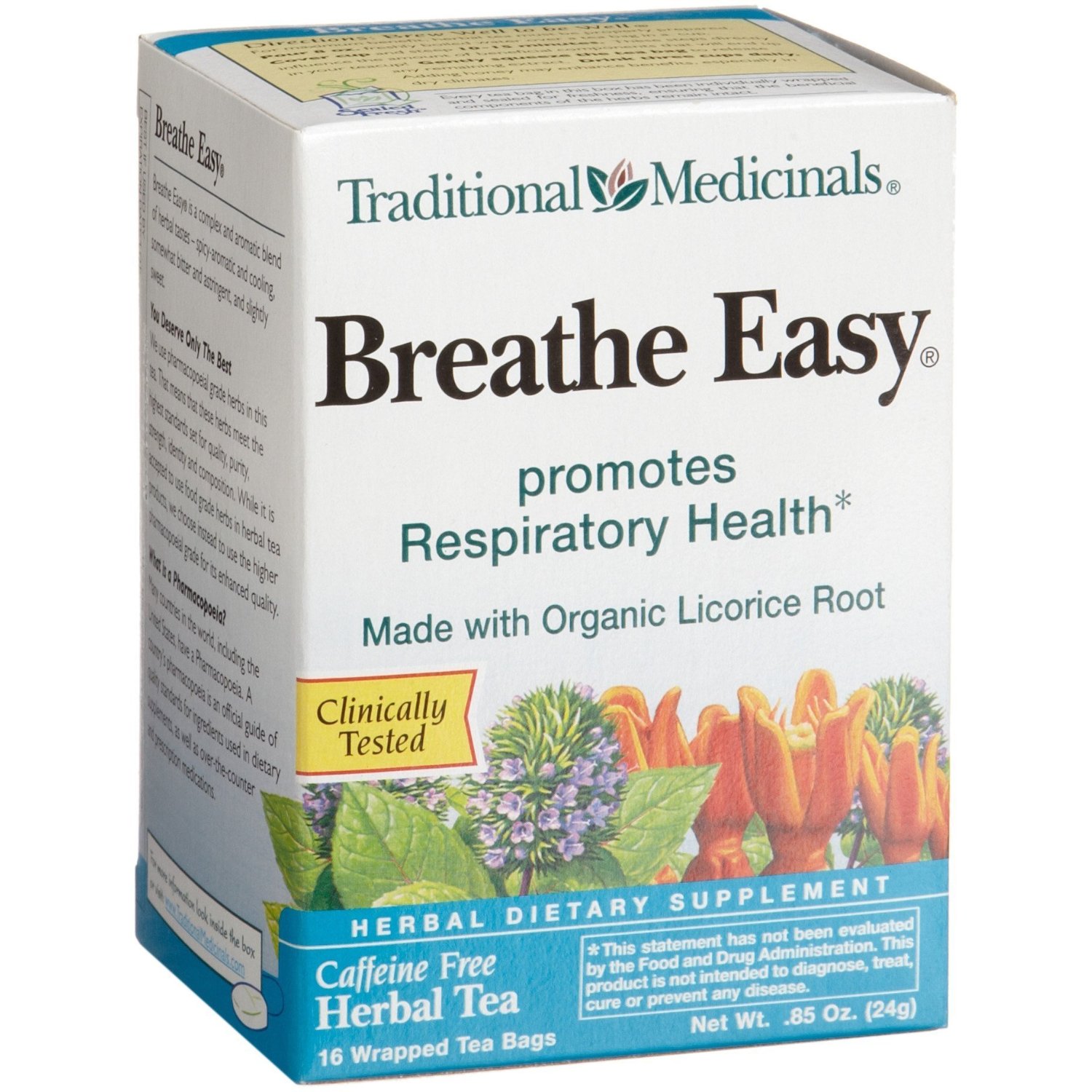 Traditional Medicinals Breathe Easy Tea Lady